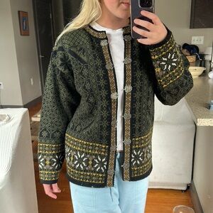 Vintage Christiania sweater Norwegian Wool